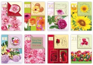 Kartka okolicznościowa Karnet A/B wycinany B6W