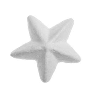 Ozdoba - Gwiazdy styropianowe DIST-008, 50 mm