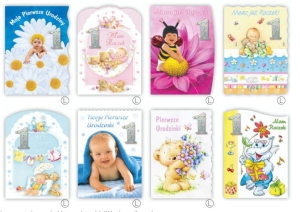 Kartka okolicznościowa Laurka duża.