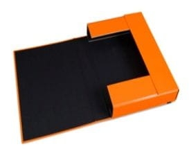 Teczka BOX CARIBIC pomarańczowa VAUPE grzbiet 5 cm