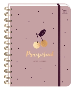 PRZEPIŚNIK - kołobrulion zamykany na gumkę 240 str