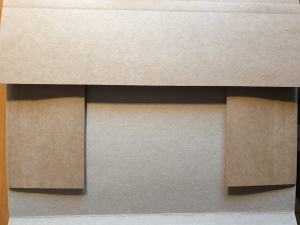 Teczka z gumką A-4 KRAFT W.A. brązowa