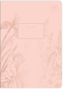Zeszyt 60 kartek kratka METALLIC Rose Gold