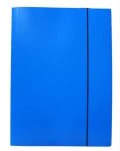 Teczka z gumką A-4 rysunkowa niebieska