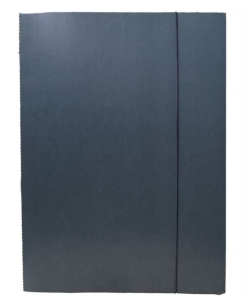 Teczka z gumką A-4 rysunkowa szara