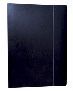 Teczka z gumką A-4 rysunkowa czarna