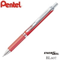 Długopis żelowy PENTEL EnerGel BL-407 metalowy