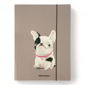 Teczka z gumką A-4 NARCISSUS Fun Pies