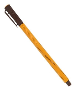 Cienkopis RYSTOR RC-04 brązowy 0,4 mm (30)