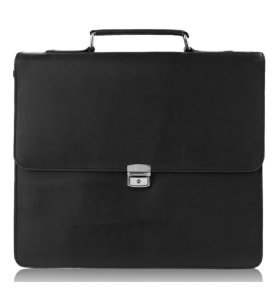 Teczka skórzana Paolo Peruzzi A-96 czarna