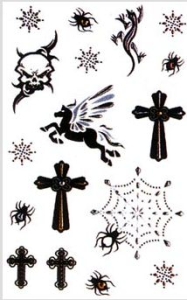 Naklejka AVERY Tatuaże (1 arkusz) 56.....