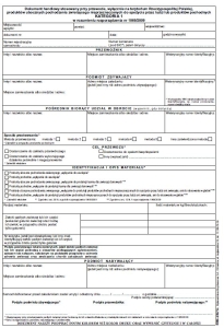 RWN 4/5d/2/s Dokument handlowy produktów ubocznych