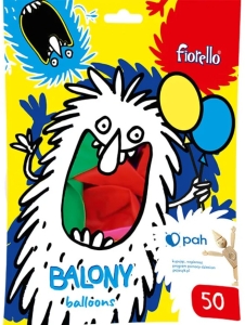 Balon pastelowy 12" mix 50 sztuk Fiorello