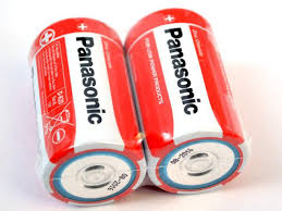 Bateria R-20 PANASONIC Zinc 2 sztuki RED 1,5V