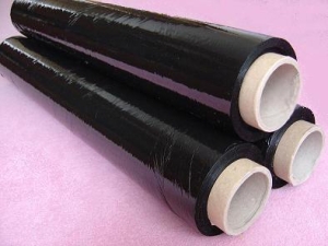 Folia do palet stretch 1,2kg/1,5kg czarna