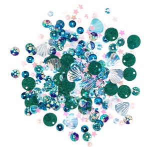 Ozdoba - Cekiny opalizujące DPCE-097 15 g SEA