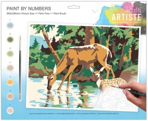 Zestaw do malowania po numerach DOA-550701 duży