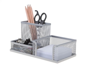 Pojemnik metalowy NET 3A Z9058 srebrny