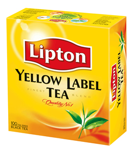 Herbata LIPTON opakowanie 100 torebek.