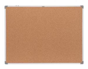 Tablica korkowa 60x90 w aluminiowej ramie DELI