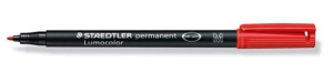Foliopis STAEDTLER Lumocolor M 317 czerwony.