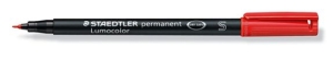 Foliopis STAEDTLER Lumocolor S 313 czerwony.