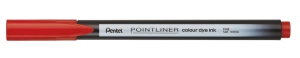 Cienkopis PENTEL S40-B czerwony 0,4 mm