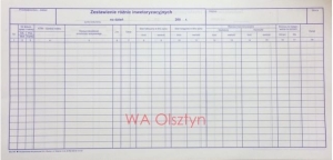 Gm-144 Zestawienie różnic inwentaryzacyjnych,