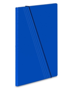 Teczka z gumką VAUPE A-4 307 1A niebieska.