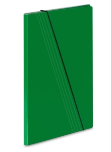 Teczka z gumką VAUPE A-4 307 1A zielona.