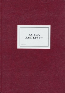 EDU-VII/6/200 Księga zastępstw, papier offsetowy,