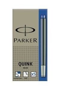 Naboje do pióra PARKER Z11, niebieskie.
