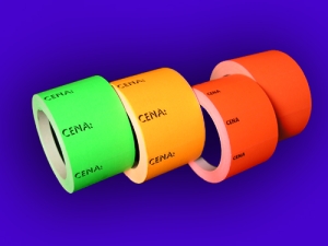 Cena samoprzylepna w rolce 40x30 mm różne kolory.