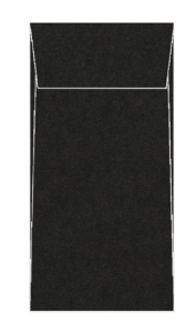 Koperta ozdobna DL Black Mat 120g/m2 Olin Colours