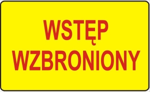 Tabliczka informacyjna (7,00)