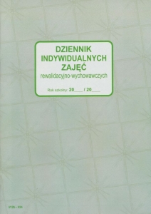 I/12b-I/24 Dziennik indywidualnych zajęć