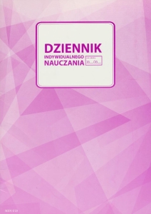 I/25  Dziennik indywidualnego nauczania,
