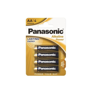 Bateria R-6 PANASONIC alkaline Power 4 sztuki LR06