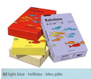 Papier ksero A-4 RAINBOW 160 g/m2 (82) j.niebieski