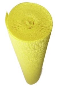 Bibuła 180g KREPINA 574 żółta 50x250 cm