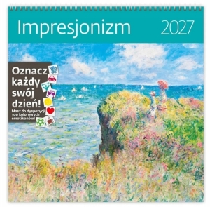 Kalendarz ścienny 30x30 "Impresjonizm"