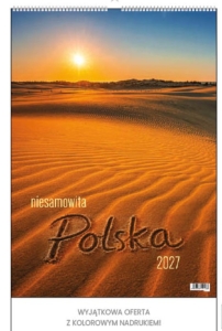 Kalendarz 13-planszowy "Niesamowita Polska "