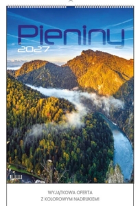 Kalendarz 13-planszowy "Pieniny" WP-125