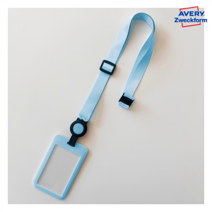 Etui holder na karty ze smyczą AVERY mix 3 kolory