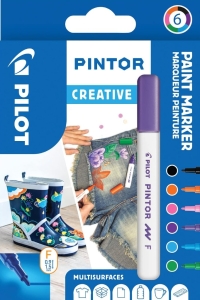 Pisak PILOT Pintor F Creative zestaw mix kolorów